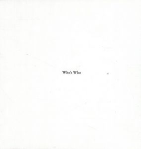 岡崎和郎　Who's who　3冊組/岡崎和郎