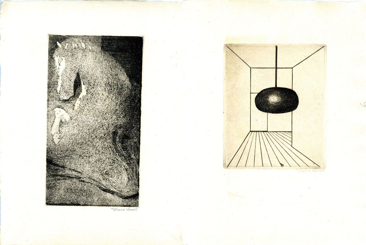 闇のなかの黒い馬 / 埴谷雄高 駒井哲郎版画 杉浦康平造本 闇のなかの黒い馬 / 埴谷雄高 駒井哲郎版画 杉浦康平造本