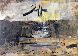 ホルスト・ヤンセン　Landschaften 1984 - 1994. Ausstellungskatalog Altonaer Museum/Horst Janssen　Gerhard Kaufmann