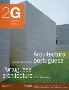 2G Revista Internacional de Arquitectura N.20 2001:ポルトガル新世代の建築/
