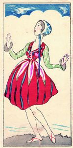 竹久夢二版画「春の眼」/