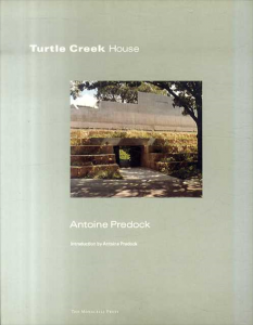 Turtle Creek Residence (One House)/Antoine Predock