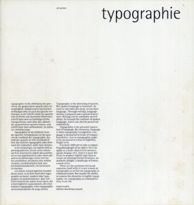 オトル・アイヒャー Typographie/Otl Aicher