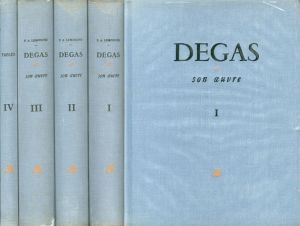 ドガ　カタログ・レゾネ　Degas et Son Oeuvre　4冊揃/P.A.Lemoisne