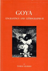 フランシスコ・デ・ゴヤ　銅版画/版画カタログ・レゾネ　Goya: Engravings and Lithographs1・2　全2冊揃/Thomas Harrisのサムネール