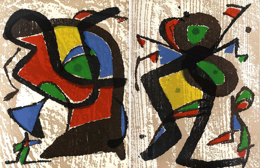 ジョアン・ミロ版画カタログレゾネ Joan Miro Litografo 4冊組