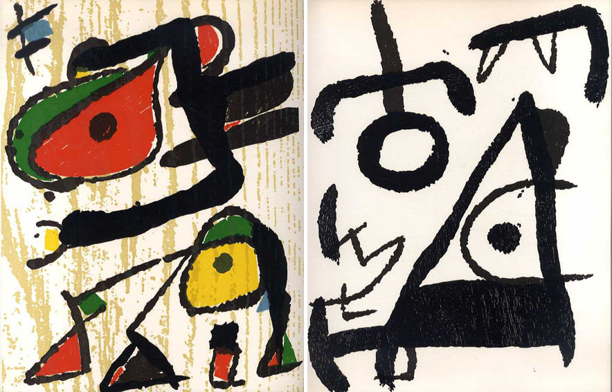 ジョアン・ミロ 銅版画カタログ・レゾネ Miro Engraver1-3 1928
