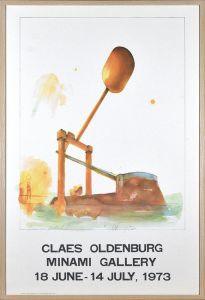 南画廊個展ポスター/クレス・オルデンバーグのサムネール
