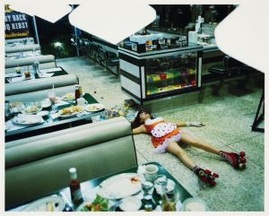 伊島薫プリント額「最後に見た風景 Koike Eiko wears Gianni