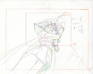 /スレイヤーズ　原画5枚