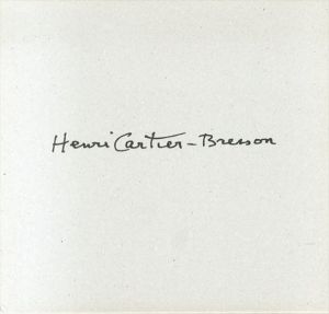 大阪芸術大学所蔵　アンリ・カルティエ=ブレッソン自選コレクション/Henri Cartier-Bressoｎのサムネール