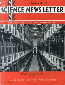 Science News Letter February 12,1949 Power for Atom-Smasher/のサムネール