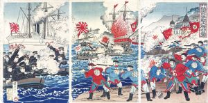 日清旅順口攻戦勝利之図/延一のサムネール