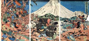頼朝公富士之御狩図/芳勝のサムネール