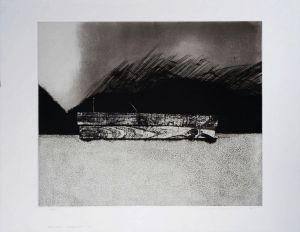 中林忠良版画「Postion'77-1」/Tadayoshi Nakabayashi