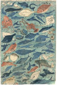 志ん版魚づくし/無款のサムネール