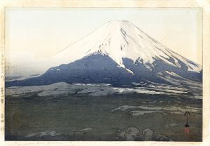 富士十景　吉田村/吉田博のサムネール