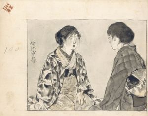 女護の島　百/伊東深水のサムネール