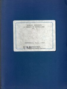 ロメア・ビアーデン　Romare Bearden: A Creative Mythology　全2冊揃/M. S. Campbellのサムネール