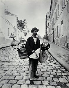 Marchand D'abat-jour Rue Lepic/ウジェーヌ・アジェ