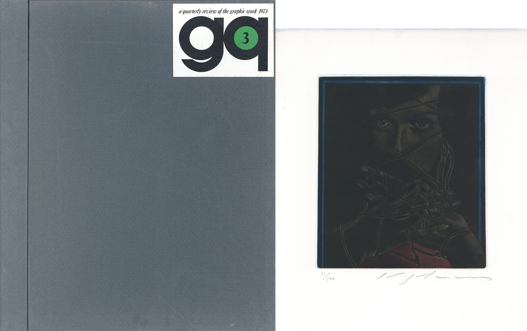 gq 限定版 7冊揃 / 浜田知明、菅井汲、池田満寿夫、マン・レイ