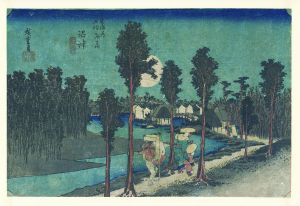 東海道五拾三次之　沼津/広重初代のサムネール