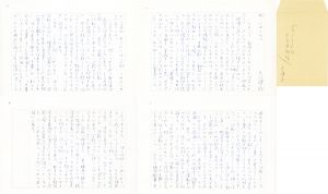 大江健三郎草稿「問いつめられる」/大江健三郎のサムネール