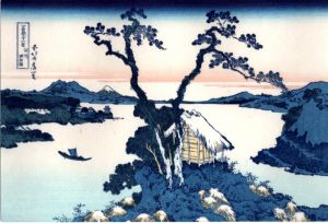 葛飾北斎　「富嶽三十六景　信州　諏訪湖」/葛飾北斎　「富嶽三十六景　信州　諏訪湖」のサムネール
