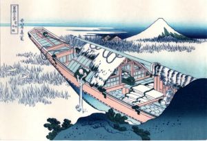 葛飾北斎　「富嶽三十六景　常州　牛堀」/葛飾北斎　「富嶽三十六景　常州　牛堀」のサムネール