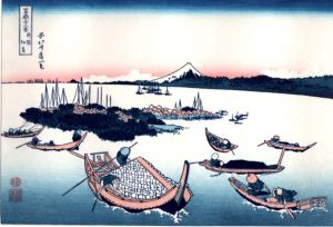 葛飾北斎　「富嶽三十六景　武陽　佃島」/葛飾北斎　「富嶽三十六景　武陽　佃島」のサムネール
