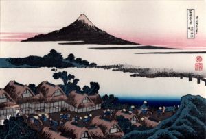 葛飾北斎　「富嶽三十六景　甲州伊沢暁」/葛飾北斎　「富嶽三十六景　甲州伊沢暁」のサムネール