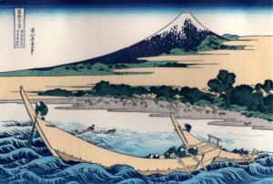 葛飾北斎　「富嶽三十六景　東海道江尻田子の浦略図」/葛飾北斎　「富嶽三十六景　東海道江尻田子の浦略図」のサムネール
