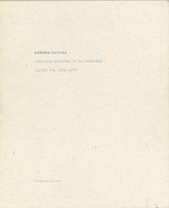 エドワード・ルシェ　カタログ・レゾネ　Edward Ruscha: Catalogue Raisonne of The Paintings 1958-1970/1971-1982　2冊組/Edward Ruschaのサムネール