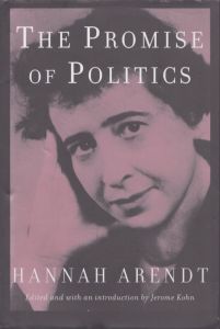 The Promise of Politics　政治の約束/Hannah Arendt　ハンナ・アーレントのサムネール