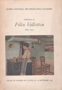 フェリックス・ヴァロットン Peintures de Felix Vallotton 1865-1925/のサムネール