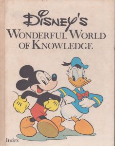 ディズニー　Disney's Wonderful World of Knowledge  Volume 20 Index/のサムネール