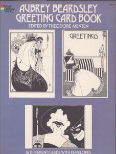オーブリー・ビアズリー　Aubrey Beardsley Greeting Card Book/Theodore Mentenのサムネール