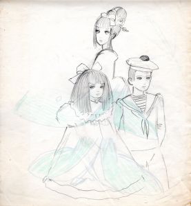 3人の少女/内藤ルネのサムネール