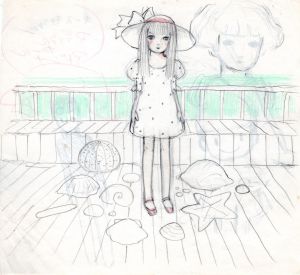 貝殻と少女/内藤ルネのサムネール
