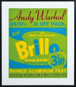 Brillo - Pasadena Art Museum/アンディ・ウォーホル