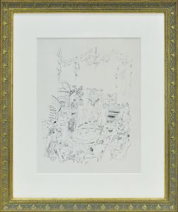 娼婦の館　魅せられたる河より/藤田嗣治のサムネール