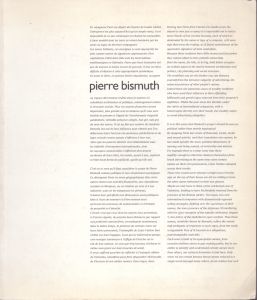 ピエール・ビスマス Pierre Bismuth/のサムネール