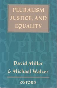 Pluralism, Justice, and Equality/David Millerのサムネール