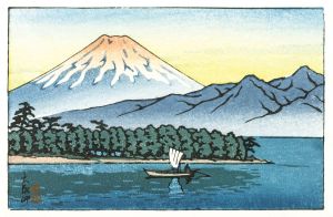 大瀬岬/川瀬巴水