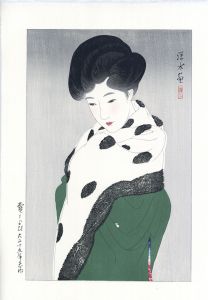 雪もよい/伊東深水