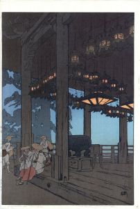 二月堂/吉田博のサムネール
