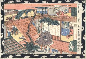 浮絵忠臣蔵 七段目/国直のサムネール
