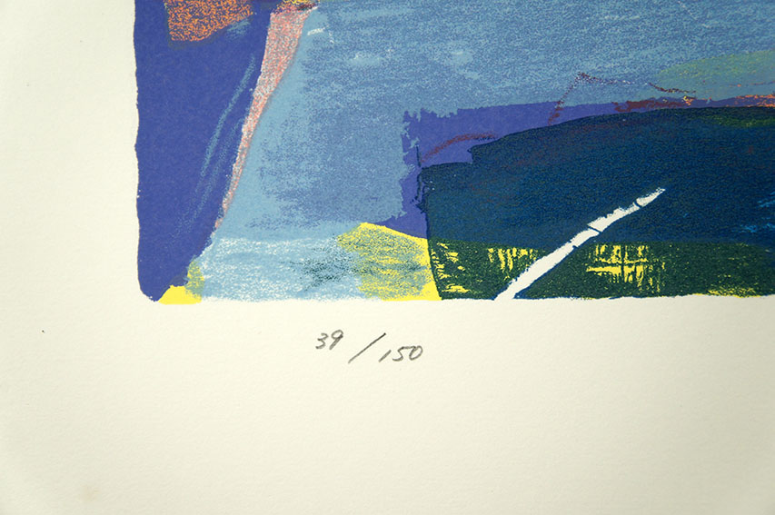 吉岡耕二 aswan リトグラフ 絵画 額縁 アート agmotokawa_yosiokakouji-