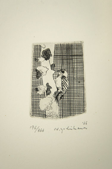 吉原英雄銅版画作品集 鳥と女 1966-1974』現代版画センター、1974