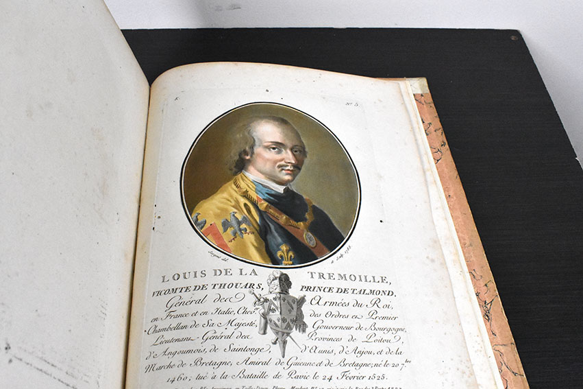 フランスの偉人の肖像とその偉業 Portraits des Grands Hommes